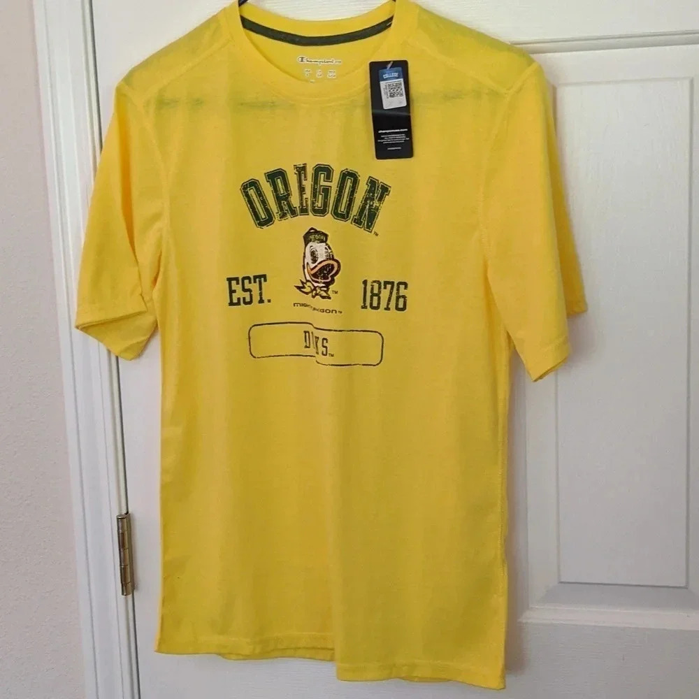 Vtg University Of Oregon Ducks 2012 Champion Elite NWT Campus T-shirt U Of O